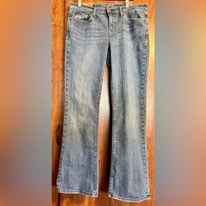 GAP 1969 Women Stretch Boot Cut Jeans Size 12R, Medium Wash DENIM
